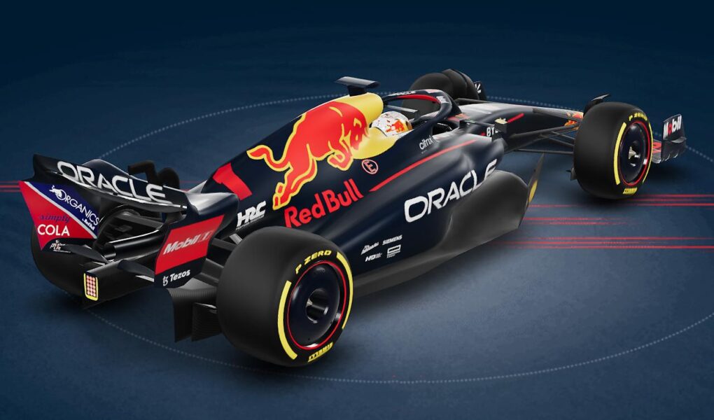 oracle red bull racing car