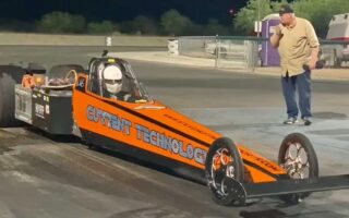 fastest electric drag car