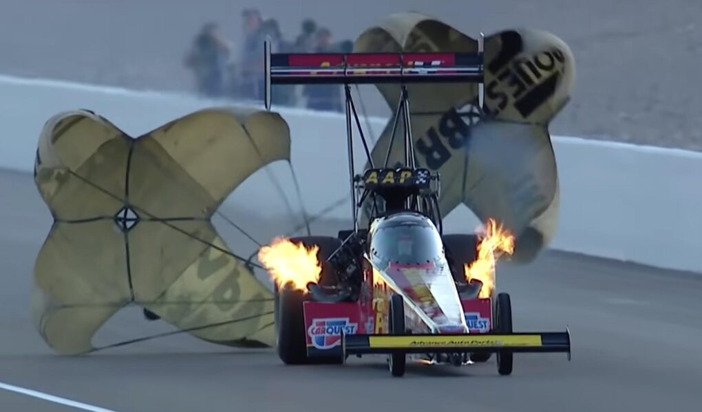 fastest 1 4 mile top fuel dragster