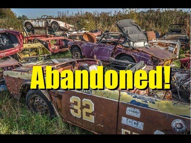 abandoned race cars for sale