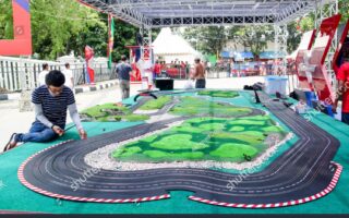 small car race track