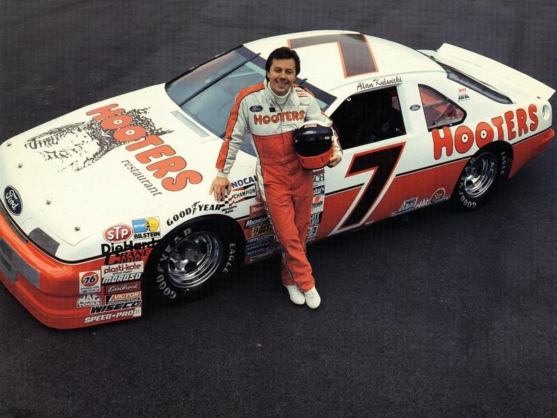 alan kulwicki hooters car