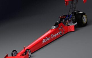 dragster race car